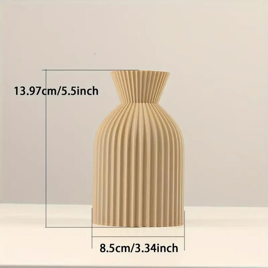 Elegant Black 3D-Printed Vase – Boho Chic Accent for Home & Office Decor 🪴